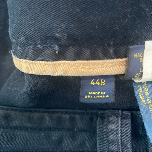 Polo Ralph Lauren Cargo Shorts Men’s 44B Blue White Pinstriped Classic Cargo - Picture 4 of 8